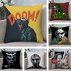 Mf D-Doom Madlibb Певец Наволочка Плюшевая Ткань Мягкая Двусторонняя Печать Диван Теплая Зимняя Дом Детский Подарок Наволочка