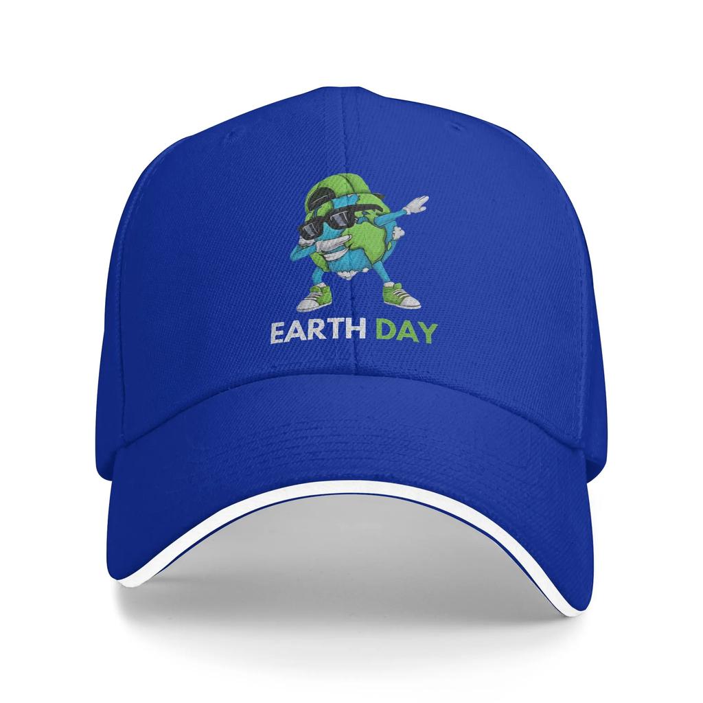 Earth Day EnvironUnisextal Baseball Cap Popular Sandwich Hat Unisex Women Adjustable Dad Hat Outdoor