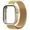 Стеклянный Чехол+Миланский Браслет для Huawei Watch Fit 3 Магнитный Браслет из Нержавеющей Стали для Huawei Watch Fit 3 Защитный Чехол для Экрана