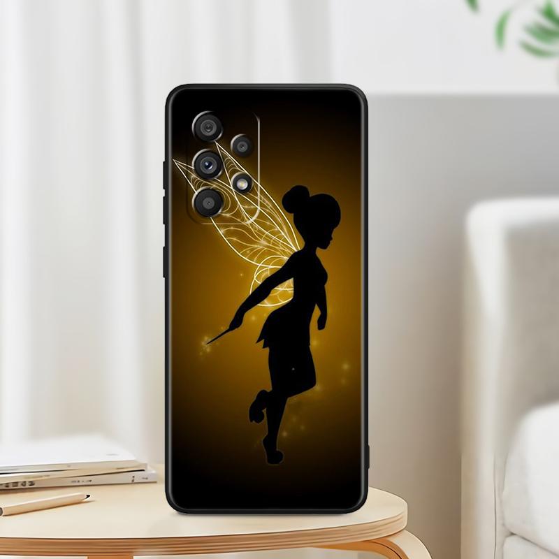 Анимация Питер Пэн Cut для Samsung A53 A52 A33 A32 A51 A71 A21S A13 A73 A50 A22 A23 A03 A72 A54 A12 5G черный чехол для телефона TPU