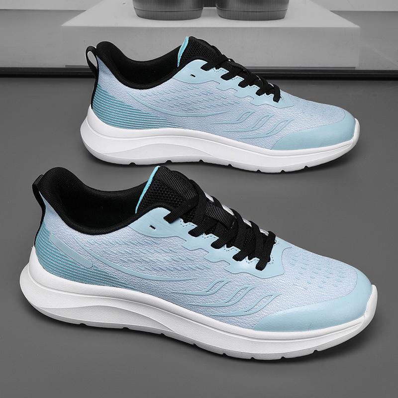 Мода 2025 Новые Синие Мужские Кроссовки для Бега Амортизация Мода Спорт на Открытом Воздухе Беговые Кроссовки Дизайн Классический Большой Размер 39-46 Мужская Обувь