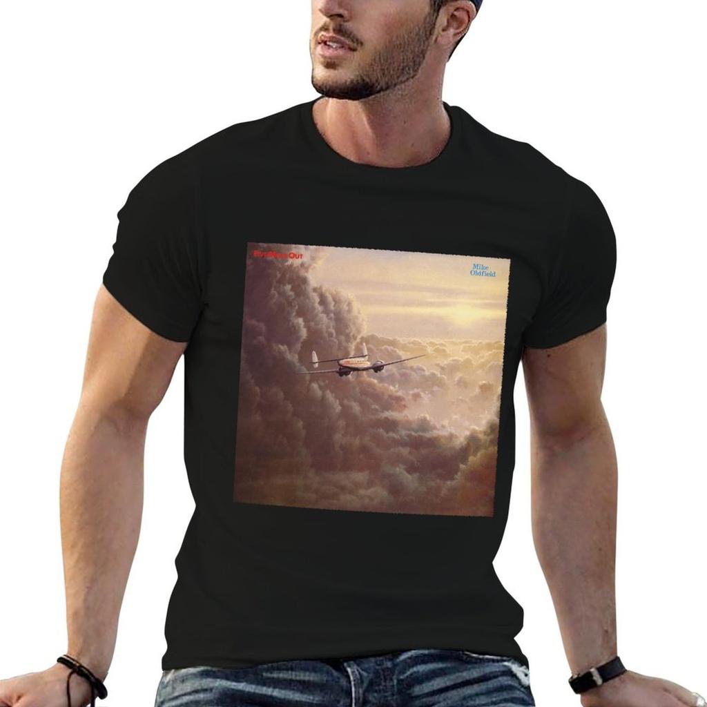 Cotton T-Shirt Mike Oldfield Five Miles Out Album Tee Family Man Mount Teide M