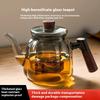 Gianxi Glass Teapot Type Teapot For Tea Making Home Stove High Temperature Resistant Glass Teapot Tea Brewing Kettle