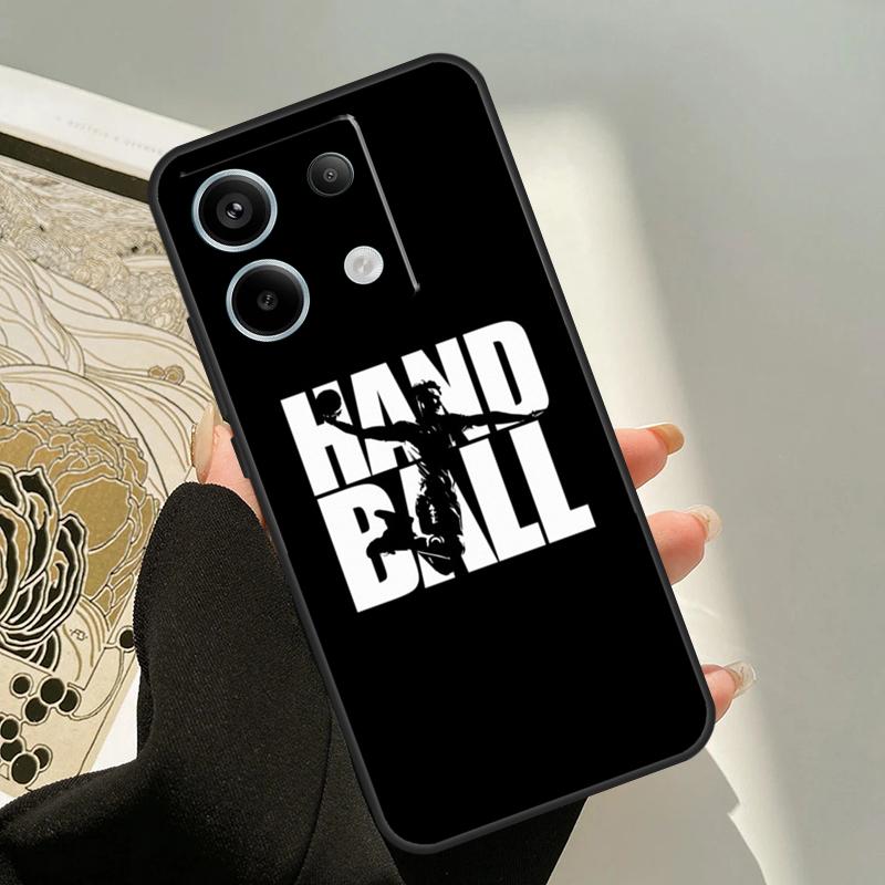 Handball Sport Case For Xiaomi Redmi Note 13 12 11 9 10 14 Pro 9S 10S 11S 12S Redmi 13C 10C 12C 14C Cover