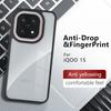 Для чехла iQOO 15 Чехол iQOO 15 Funda Coque Жесткий Прозрачный ПК Мягкий ТПУ Защитный Задний Чехол для Телефона Для iQOO 15