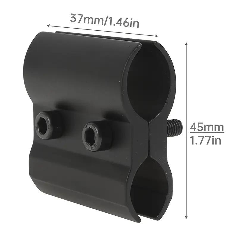 Алюминиевое тактическое кольцо для ствола, прицельные приспособления, зажим для оптического прицела, держатель для охотничьего фонарика, фонарика, лазерного целеуказателя, металлический зажим.