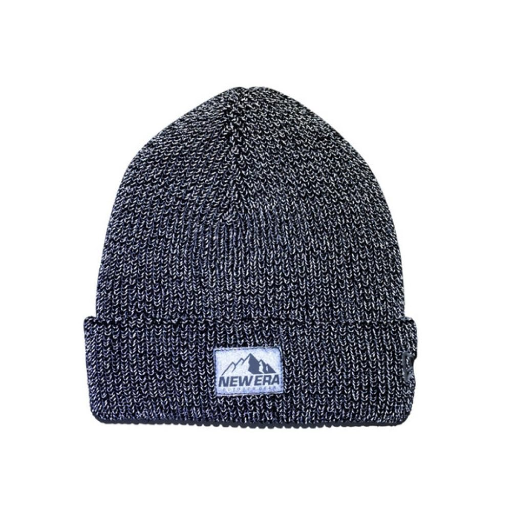 [New Era] OUTDOOR FLASH REF CUFF KNIT Черный OSFM (ОДИН РАЗМЕР)