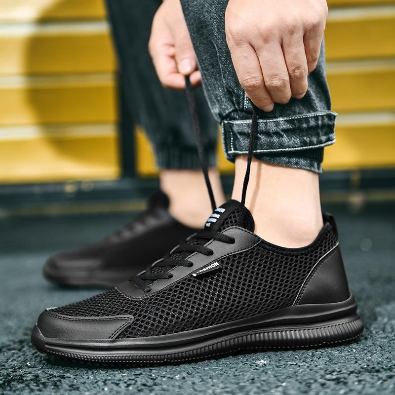 Fashion Men's Mesh Sneaker Light Walking Men Shoes Male Breathable Sneakers Casual Shoes Mens Running Sneakers Tenis Feminino Zapatos