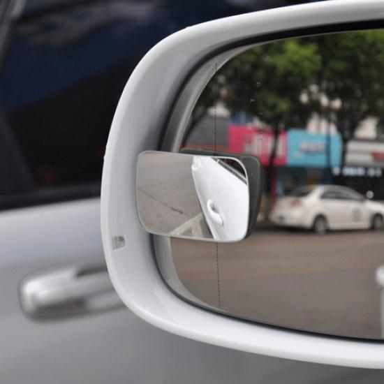 2pcs Blind Spot Mirror Wide Angle Convex Car Blindspot Rearview Parking Mirror