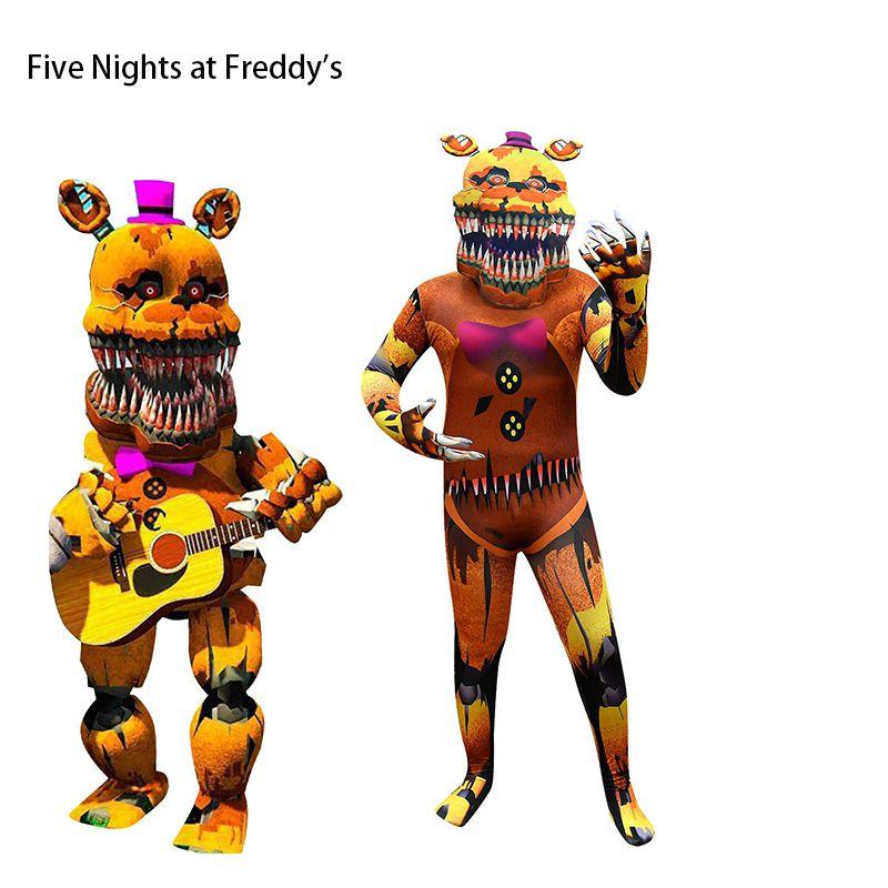 Костюм для детского косплея «Пять ночей с Фредди» на Хэллоуин, маскарадный костюм