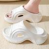 Soft Design Women's Sandals and Slippers 2024 New Summer Minimalist Home Shower Non Slip EVA External Wearing Slippers Luxury
