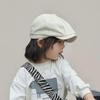 Casual Octagonal Painter Caps Solid Color Tongue Hat New Newsboy Hat  Spring Autumn