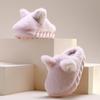 Home Cartoon Plush Slippers Women Winter Shoes Ladies Sweet Warm Furry Slides Comfortable Flats Platform Bedroom Shoes