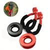 1pc Heavy-Duty Snatch Recovery Ring - Tie-Downs for Winch Rope Towing Rope Pulley Off-road Recovery with Durable Aluminum Alloy Construction