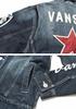 Наш магазин изготавливает на заказ джинсовую куртку Jean Jean One Star Embroidery Patch Denim Jacket Distressed Indigo [Banson] & JFV-2301-INDIGO (S, (К))