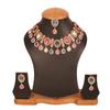Sunsoul by Touchstone Indian Bollywood Traditional Handcrafted Hanging Designer Jewelry Necklace Set in Gold Tone for Women. Metal, No Gemstones
