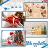 400Pcs Christmas Name Tagged Sticker Self Adhesive Labels for Gift Bags Box Wrapping Paper Decors Christmas Gift Tagged