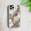 Gold ArtS ExquisiteS Marble Phone Case For iPhone 17,16,15,14,13,12,11 Pro,Max,Plus,X,XS,XR,SE4,E Mini Transparent Soft Cover