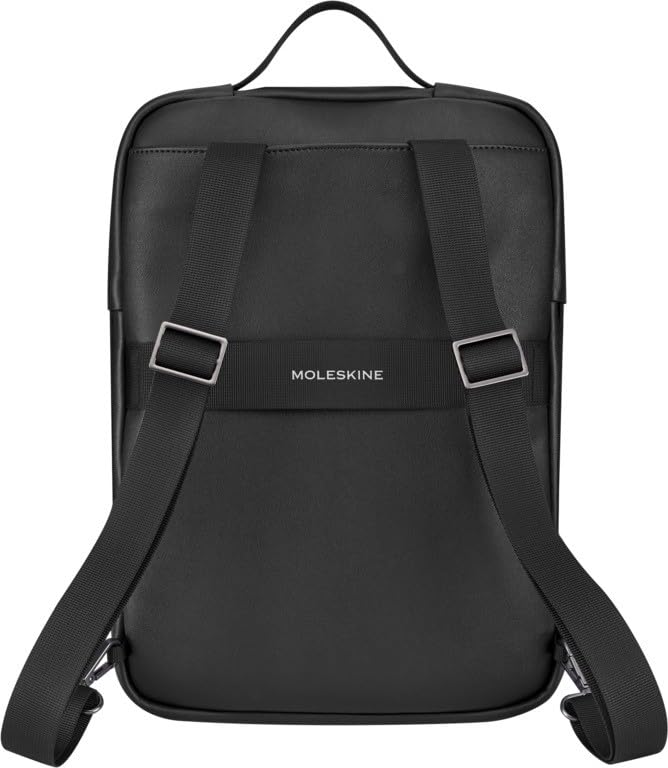 Moleskine Business Bag, Fits 13-inch Laptop, Backpack, Classic Professional, Vertical Design, New Model, Black, One Size