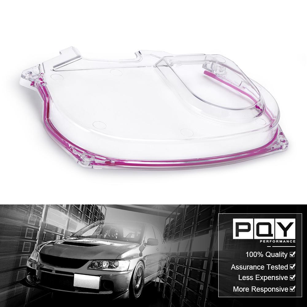 Timing Belt Cover Pulley Clear Cam Gear For Mitsubishi Lancer Evolution EVO 9 IX Mivec 4G63