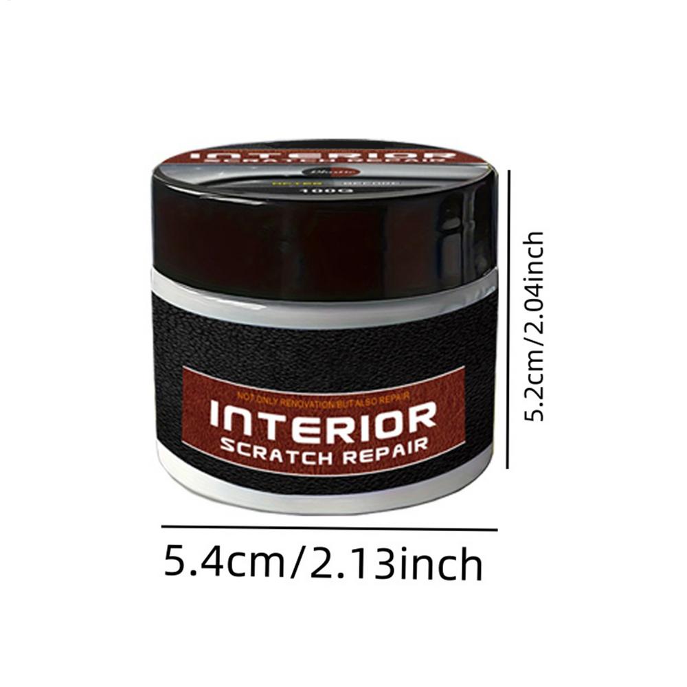 Car Plastic Restorer Crystal Clear Auto Interior Leather & Panel Renewal Wax Coating Agent Back To Black Gloss Car Wax Polish