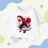 Summer Boys Casual T Shirts Fashion Printed Children's Short Sleeve Tops Kids Breathable Comfy Outdoor Tee Black Pink White
