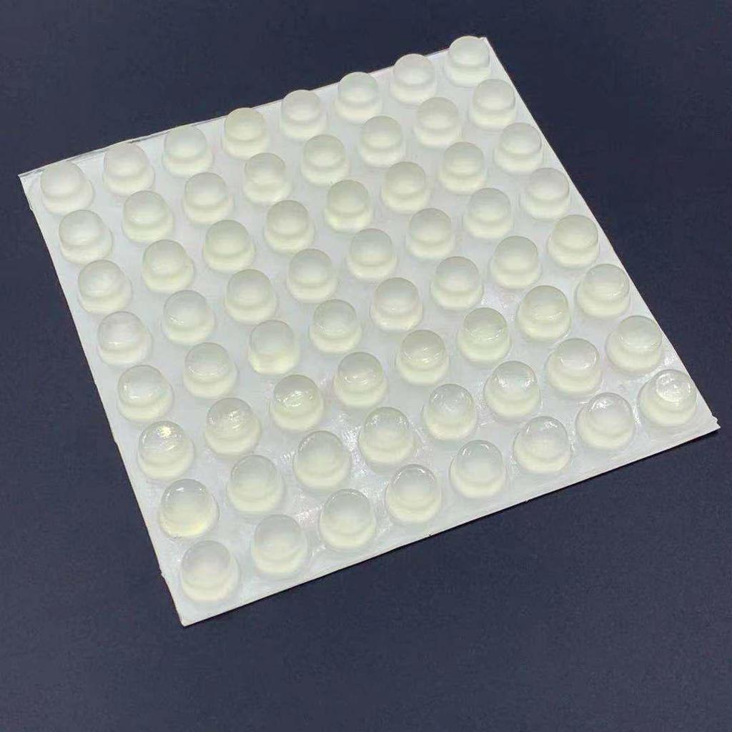 Прозрачные силиконовые накладки для предотвращения столкновений: Звукопоглощающая, самоклеящаяся, нескользящая резина для бесшумных дверок шкафов