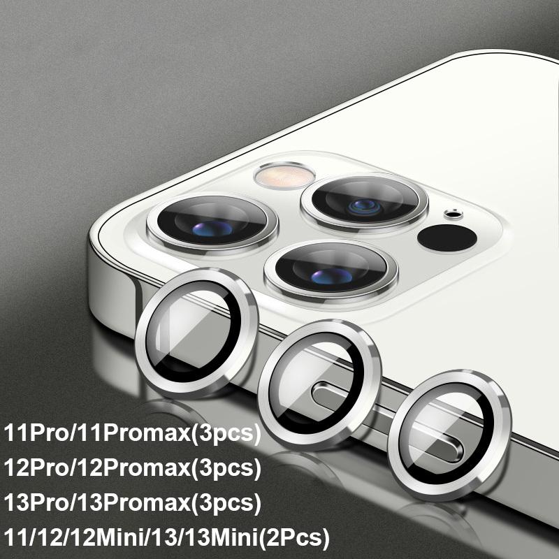2/3 шт. Защитная пленка для задней линзы для iPhone 16 15 11 12 Pro Max 13, роскошное защитное стекло для камеры iPhone 14 Plus, защитная пленка для объектива, стекло