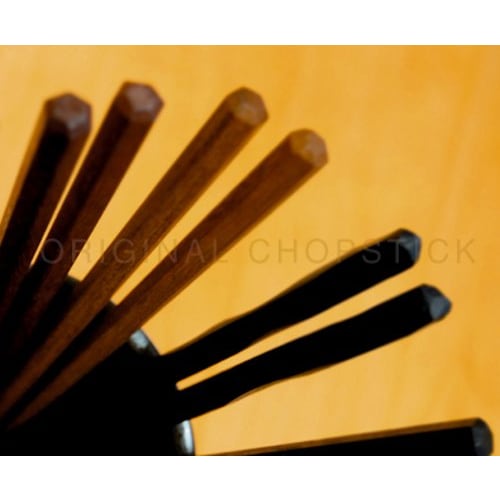 Kawai Octagonal Chopsticks Set of 5, 22.5cm, Natural, Ideal for Entertaining (Product Code: 25049)
