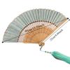 Portable Chinese Style Fan Vintage Bamboo Fan Gift Fan Folding Fan  Scenic Area
