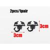1Pcs 3D Metal Car Fender Side Logo Rear Trunk Emblem Badge Sticker for Abarth 500 600 124 125 595 Egea