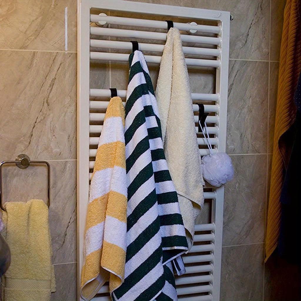 Radiator Hanger - Set of 4 Towel Drying Racks Home Storage Hooks Bathroom Hook Fixer Flexible Scarf Hanger Hooks