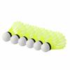 3/6/12Pcs Indoor Stable Durable Training Balls Plastic Badminton Shuttlecocks Nylon