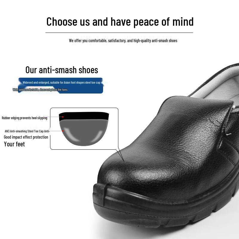 WK AN3 Steel Toe Safety Work Shoes