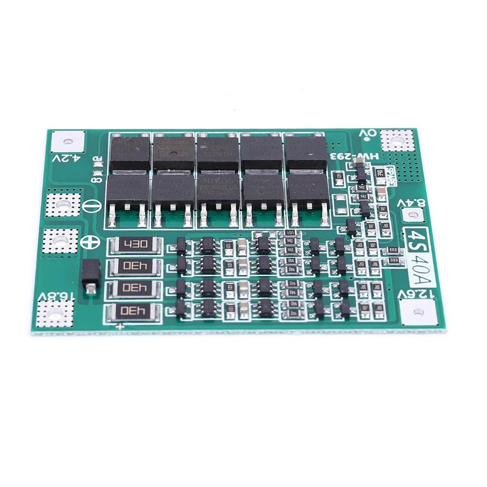 Надежная плата защиты BMS для литий-ионных аккумуляторов 18650, подходит для двигателей дрелей и различных применений