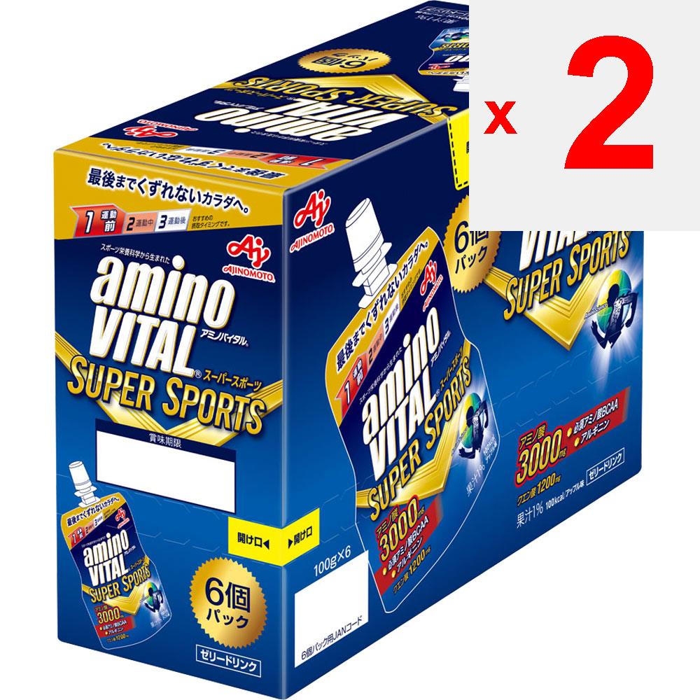 Ajinomoto Amino-Vital Jelly Super Sports 100 г x 6 Другое (проверьте замки, очистители языка и т. д.) Пакет поддержки Другое (проверьте замки, очистители языка и т. д.)