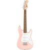 Электрогитара Squier Mini Laurel Shell Pink с мягким футляром Stratocaster®, накладкой грифа,