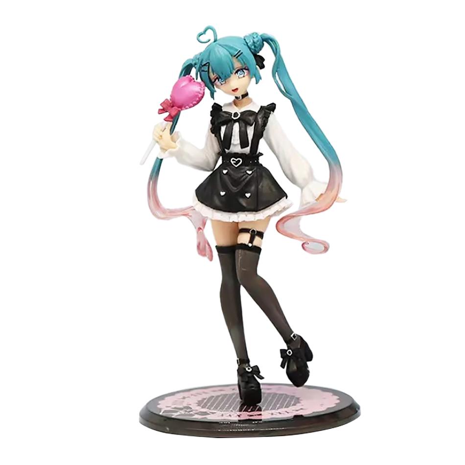 21cm Hatsune Miku Anime Figure Fashion Subclture Miku Action Figure PVC Collection Model Kawaii Girl Doll Toy Christmas Gift