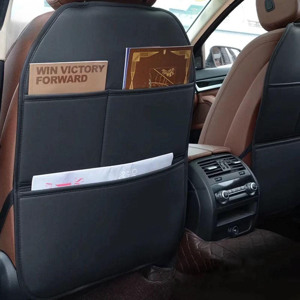 Waterproof Car Seat Backrest Protector Anti Slip Backrest Anti-kick Mat Children's Back Seat