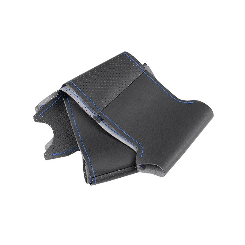 Оплетка рулевого колеса для Honda Civic 8th MK8 2005 2006 2007 2008 2009 2010 2011 Автомобильный руль сшитый вручную кожаный чехол