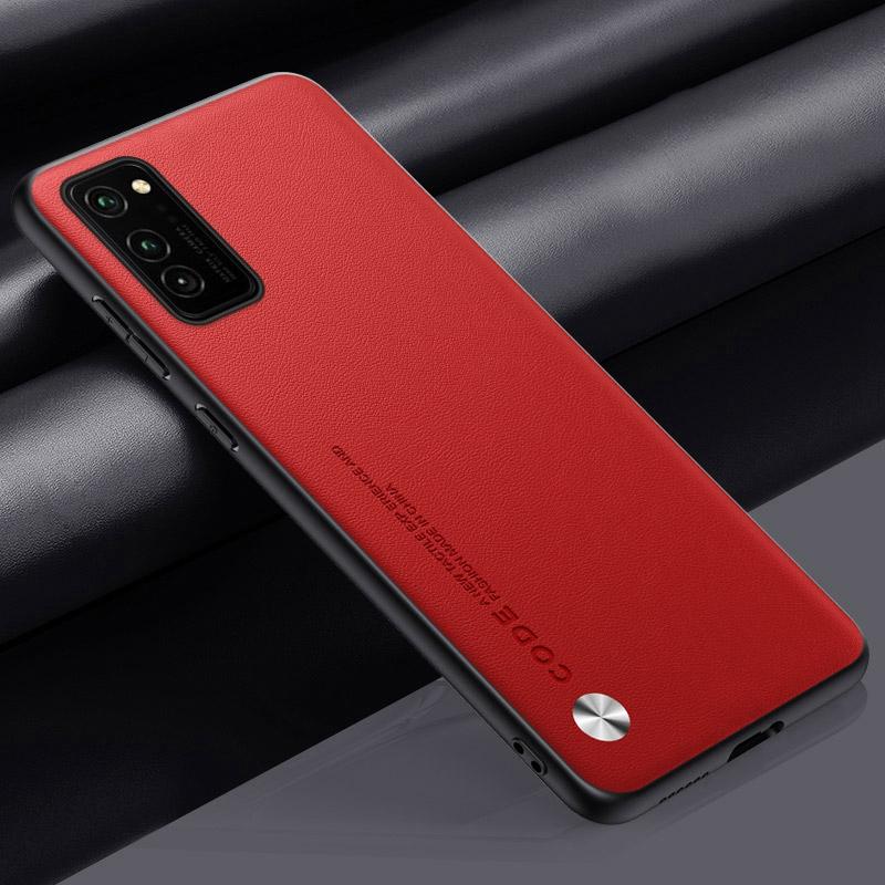 Роскошный чехол из искусственной кожи для Honor View 30 Pro, задняя крышка, матовый силиконовый защитный чехол для телефона Honor 30 Pro Plus 30S Coque