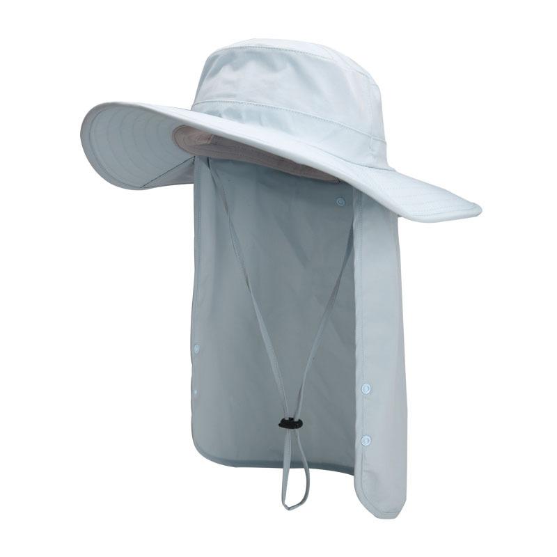 Summer Women's Bucket Hat Outdoor Men's Big Eaves Sun Hat Quick-drying Ice Visor Sun Protection Hat