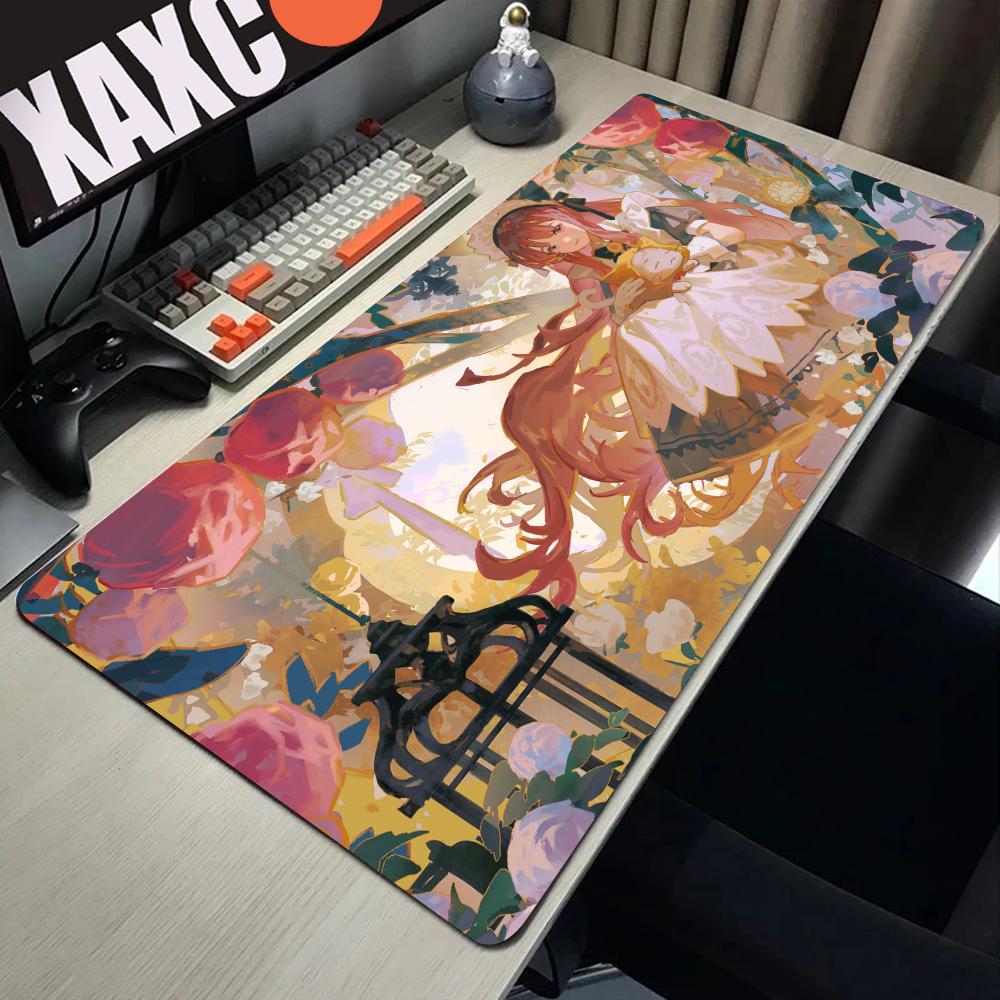 Mouse Pad Anime Girl HD Print Mousepad Laptop Gamer Infinity Kawaii Extended Desk Mat PC Nikki Gaming Cute Keyboard Pad