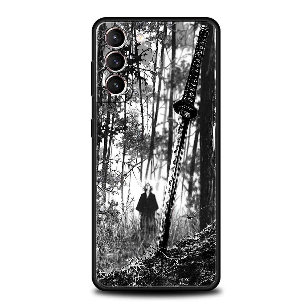 Phone Case Cover for Samsung Galaxy S25 Edge S24 S23 S22 S20 S21 FE Ultra S10 S10E Plus 5G Soft TPU The Sword Creative Pattern