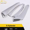 Совместимая накладка на задний фонарь Highlander - Накладка-бровь и яркая полоса на багажник для моделей 15 года