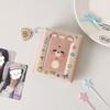Cute Cartoon Kitten Three-Inch Album Student 40 Slot Photo Card Binder Polaroid Idol Mini Photo Card Storage Album Girls Gift