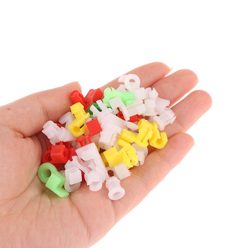 Универсальный зажим для стержня замка двери автомобиля, фиксатор ручки со стороны водителя, подходит для пластиковых заклепочных креплений, фиксаторов автомобильного зажима для проводов