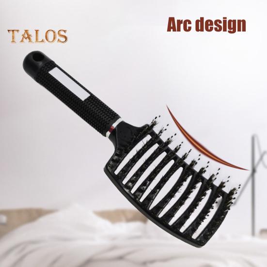 Вентилируемая щетка для волос, портативная антистатическая, тонкая, густая, вьющаяся, длинная, влажная, сухая, плоская щетка для женщин и девочек, массаж кожи головы, укладка волос, распутывание, расческа