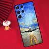 Чехол-эполет пилота самолета для Samsung Galaxy S24 S23 Ultra S22 Note 10 Plus Note 20 S9 S10 S21 FE S20 FE