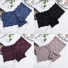 4PCS Lace Panties for Women Floral Hollow Out Boxer Shorts Sexy Underwears Female Intimates Lingerie Transparent Briefs